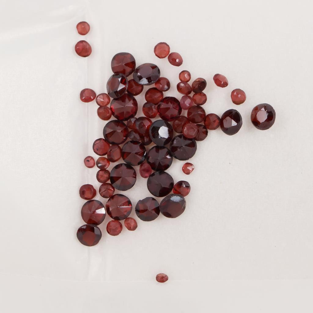 50+ Loose Garnet Gemstones