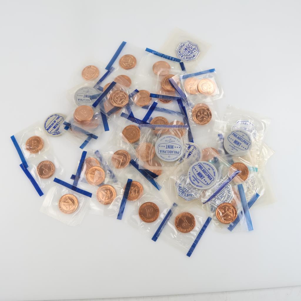 50+ US Mint Philadelphia Tokens