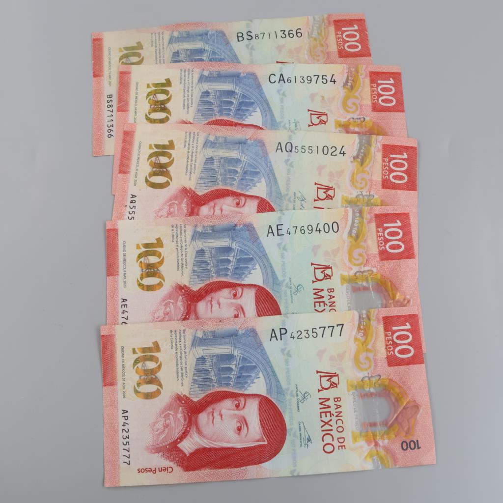 500 Mexican Pesos, Foreign Currency