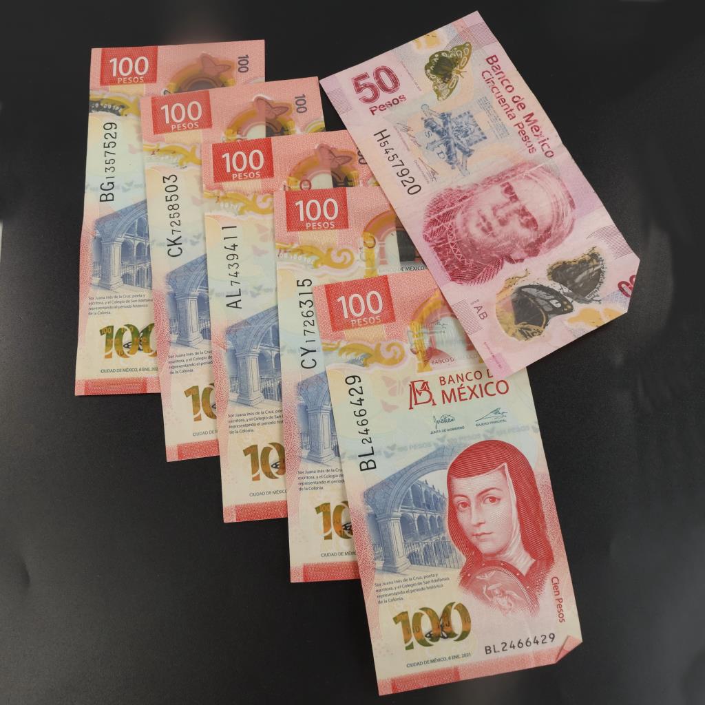 550 Mexican Pesos, Foreign Currency