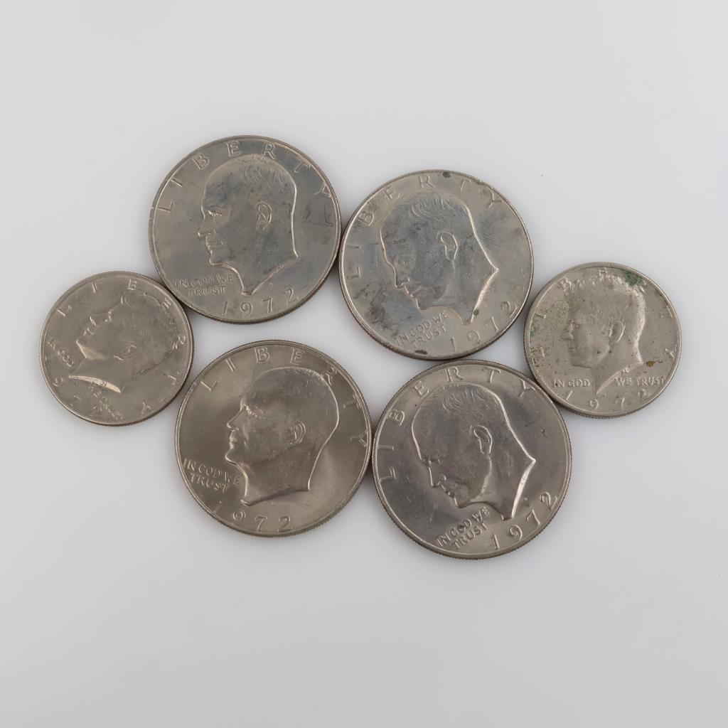 6 US Coins