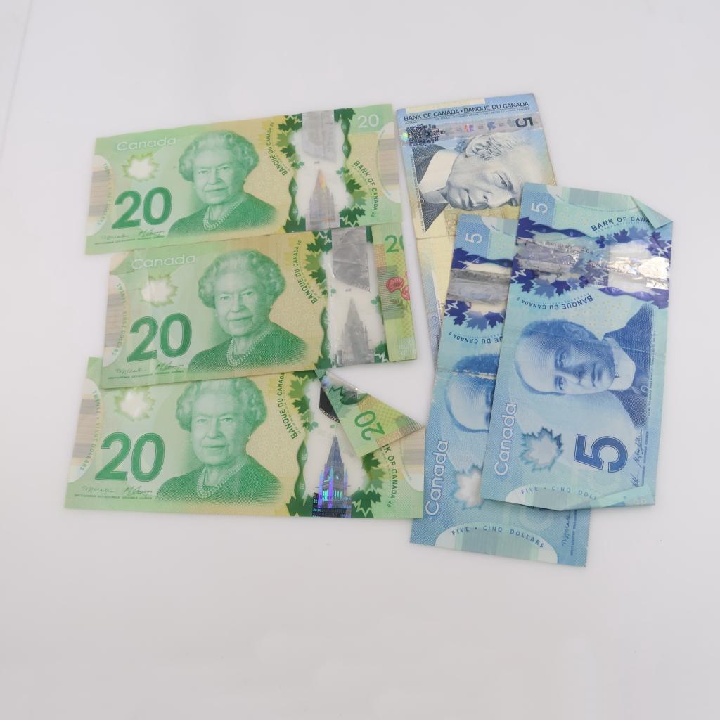65 Canadian Dollars