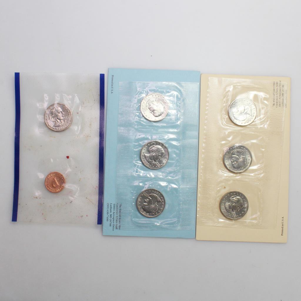 Anthony US Mint Souvenir Set BU 1979 P D S Susan B