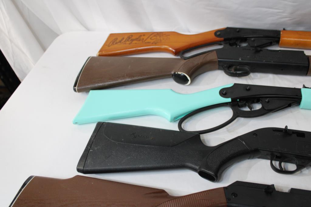 760 Pumpmaster, Red Ryder, And More Air Rifles/BB Rifles, 5 Pieces