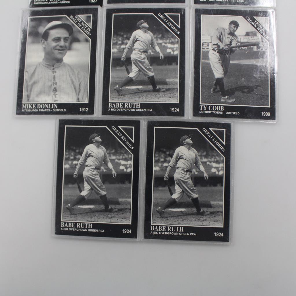 8 The Sporting News Conlon Collection Baseball Cards Property Room