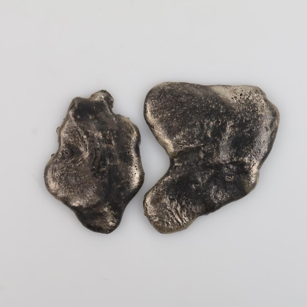 .800-.700 Silver Pieces, 2 Pieces