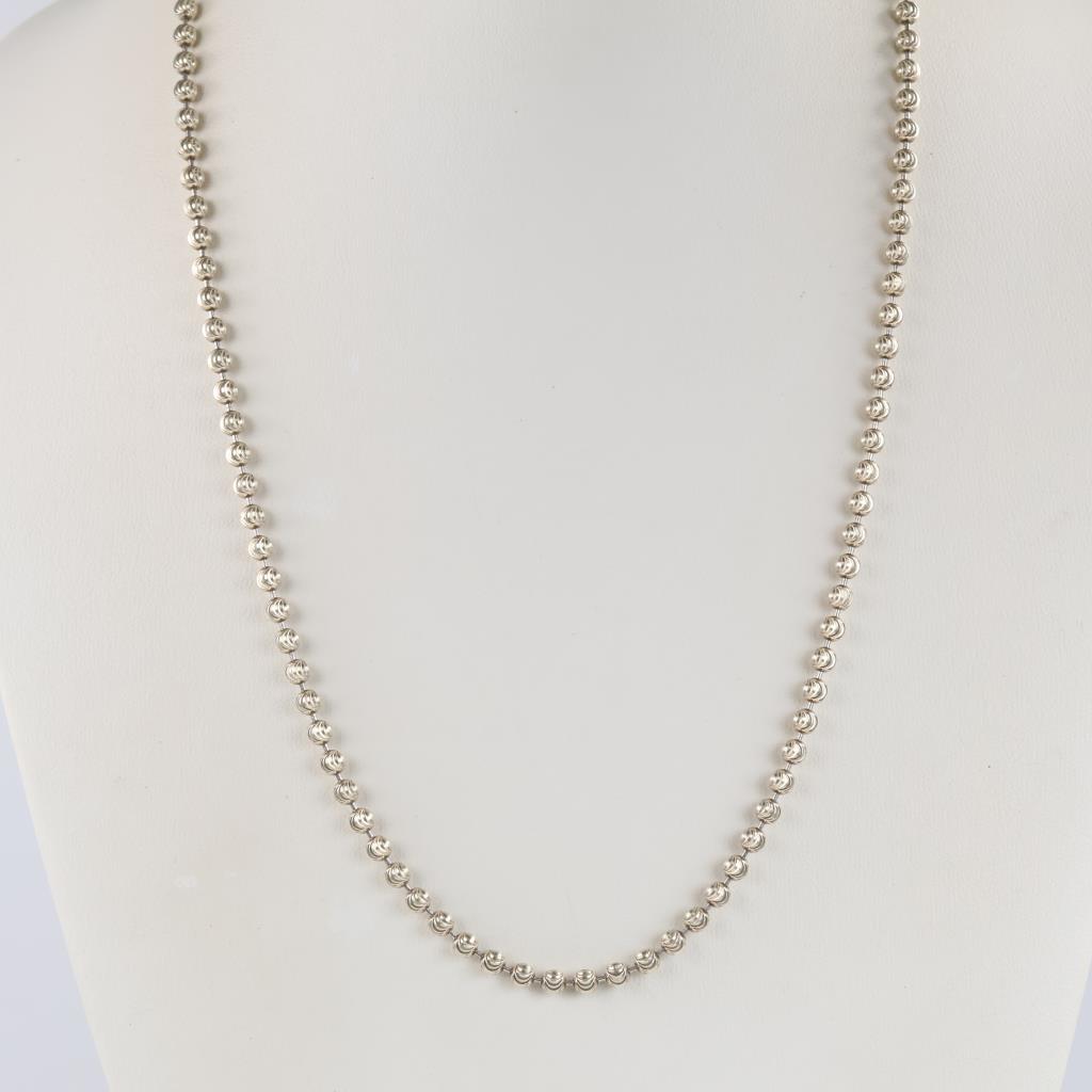 .800-.900 Silver Necklace