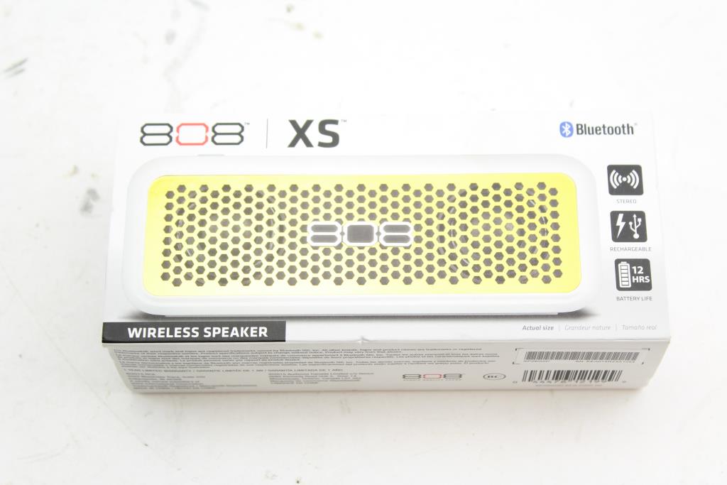 808 hex xs bluetooth speaker