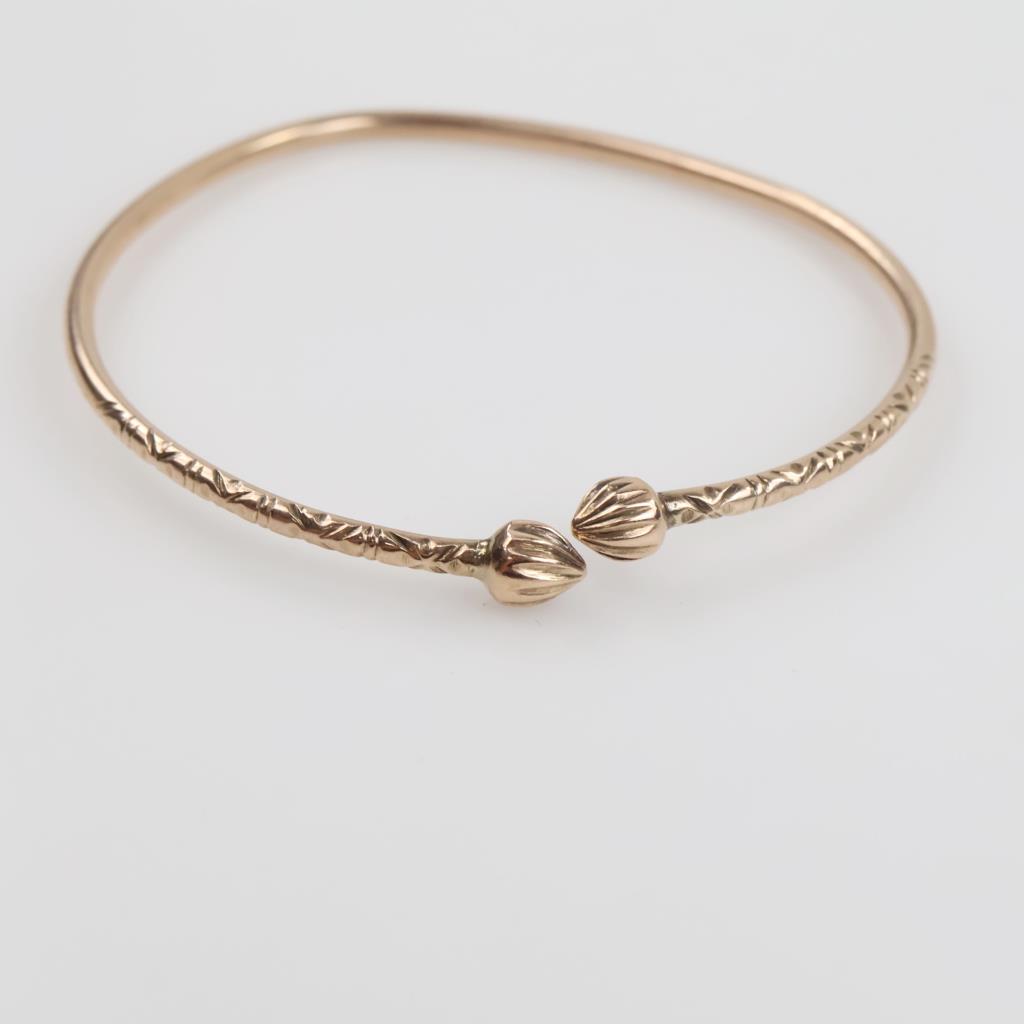 8kt Gold Cuff Bracelet