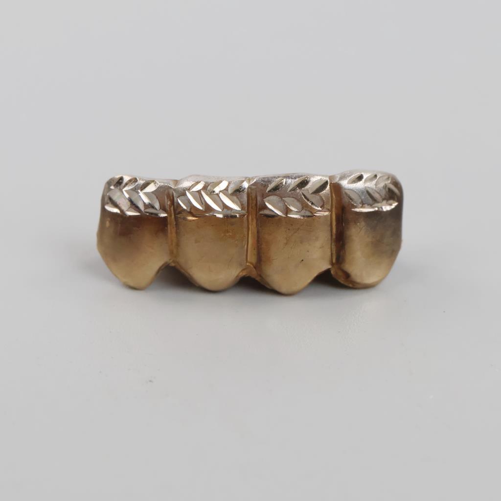 8kt Gold Dental Grill