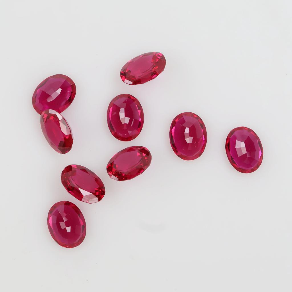 9 Pink Faceted Loose Jewelry Craft Stones