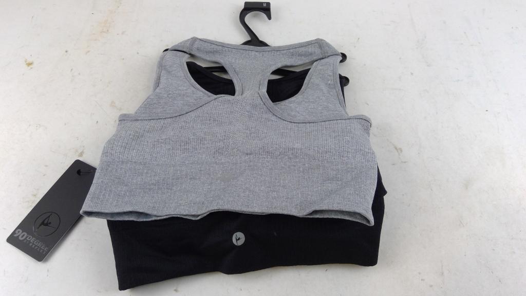 90 Degree Sports Bras Size M 2 Pieces