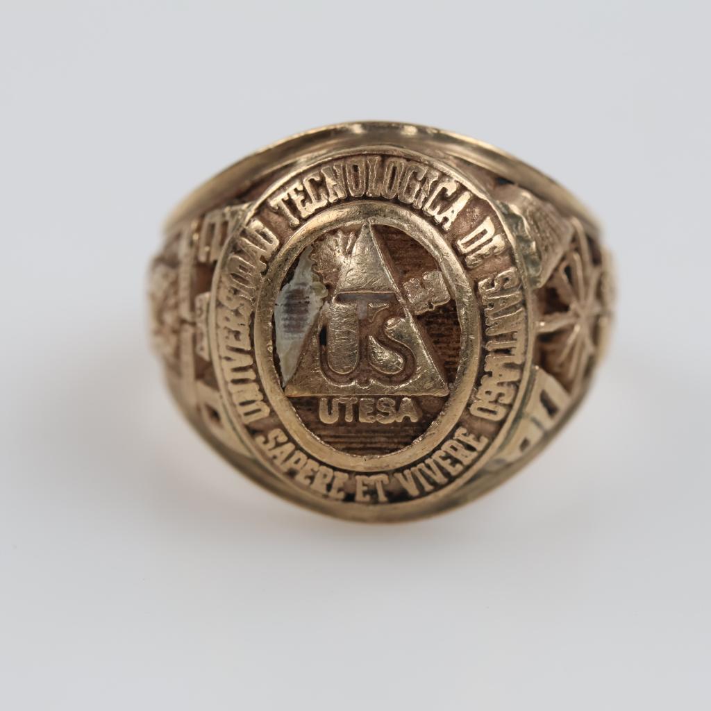 9kt Gold Class Ring