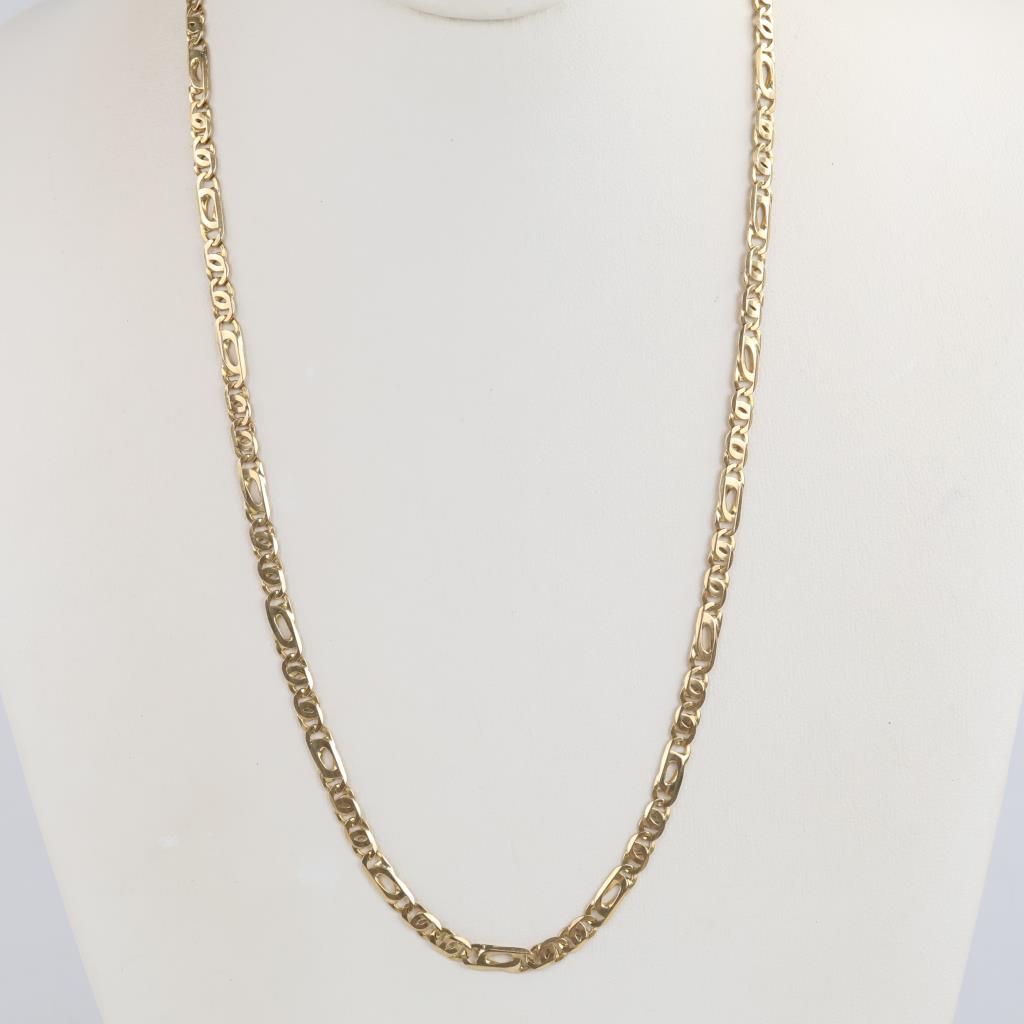 9kt Gold Dolphin Accent Necklace
