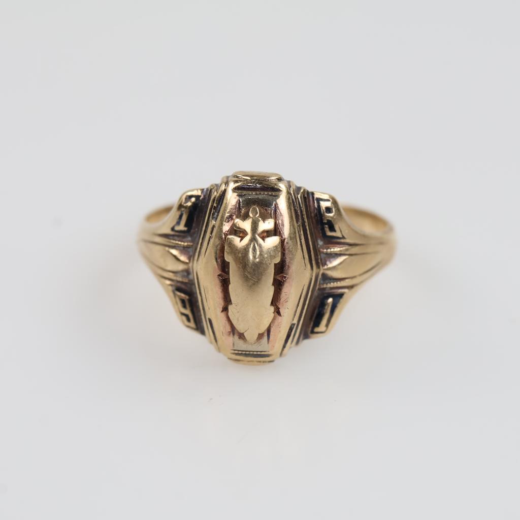 9kt Gold Hollow Ring