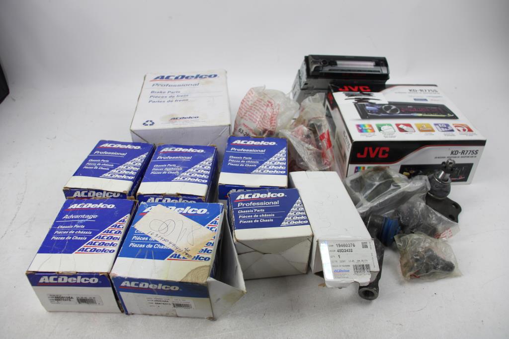 ACDelco Misc Auto Parts, Kenwood, New JVC Car Stereo