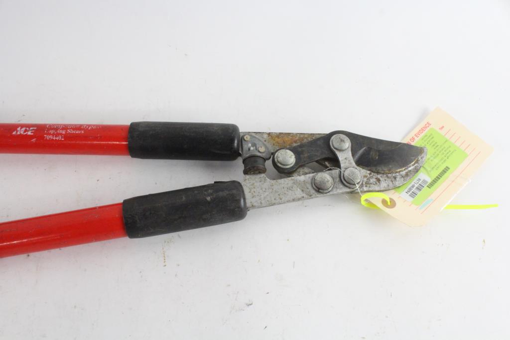Ace Compound Bypass Lopping Shears Property Room