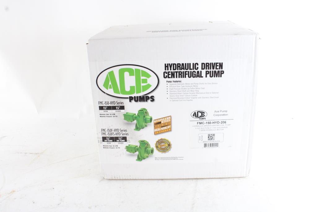 Ace Pumps Hydraulic Driven Centrifugal Pump Property Room