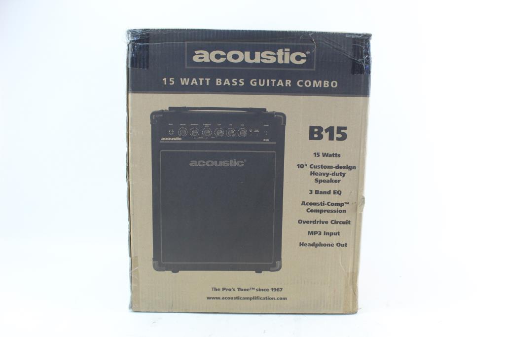 Acoustic B15 15Watts 10