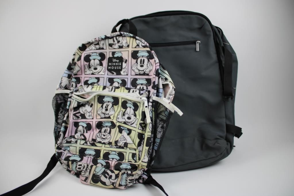 Adidas, Disney Minnie Mouse, Sanrio Backpacks And More Bags, 6 Pieces