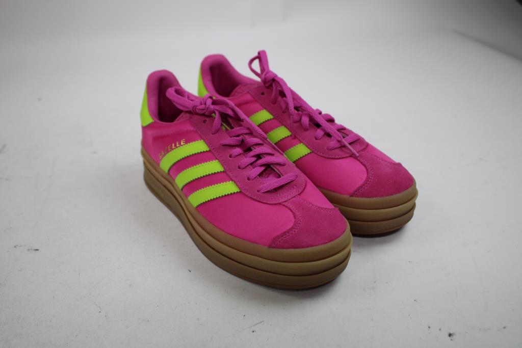 Adidas Pink Gazelle Bold Shoes, Women's Size 6-1/2