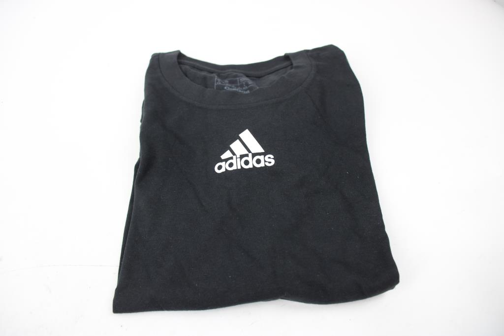 Adidas Small T-Shirt, Small Black T-Shirt, Small Sleeveless Blouse, 3 Pieces