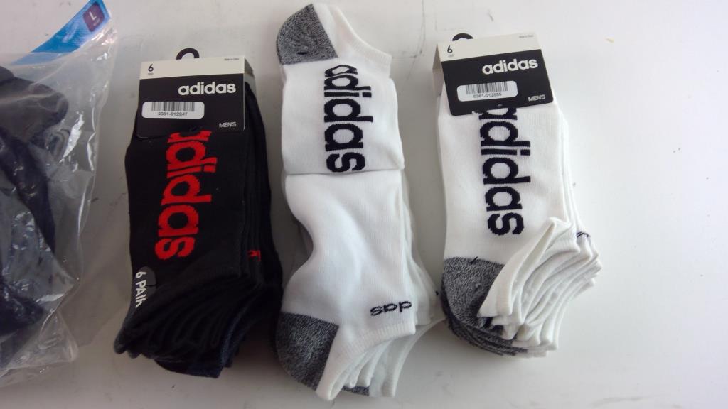 Adidas Socks, Fruit Of The Loom Underwear & More, 5 Pieces Property Room