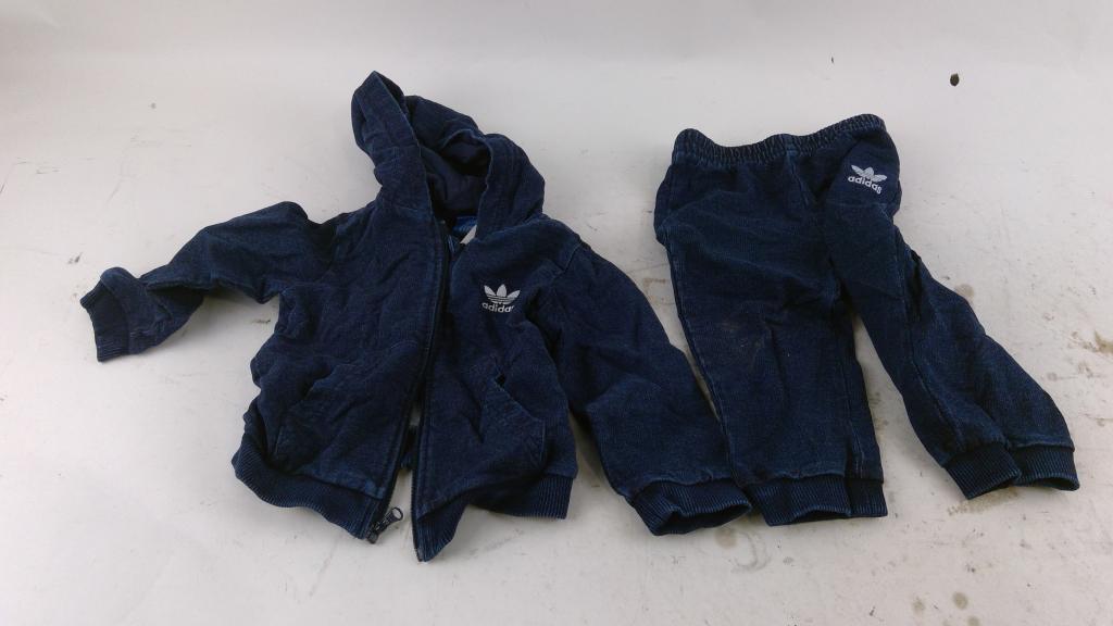 Adidas Sweatshirt And Sweatpants Size 12m