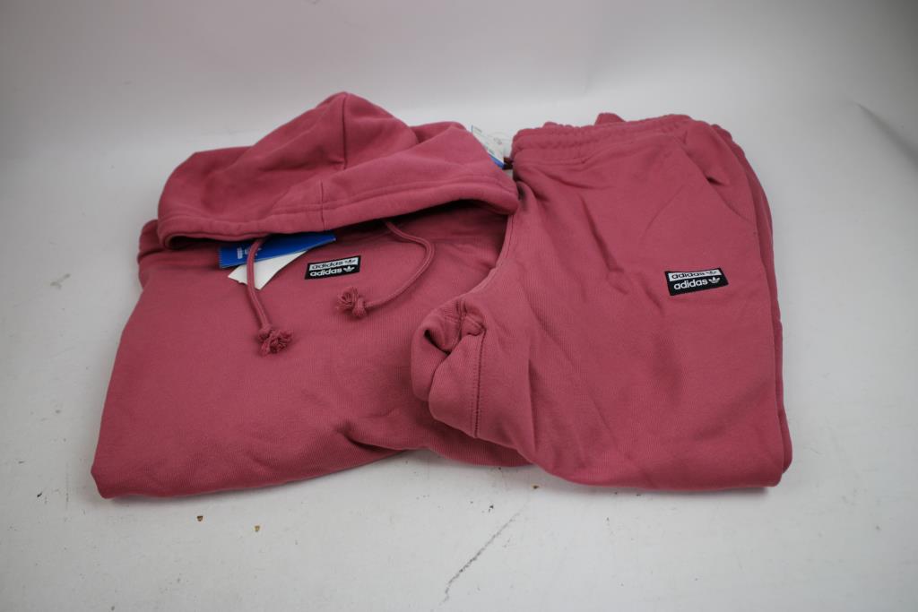 Adidas Women's Vocal Crop Hoodie, Pant Set, Size Medium