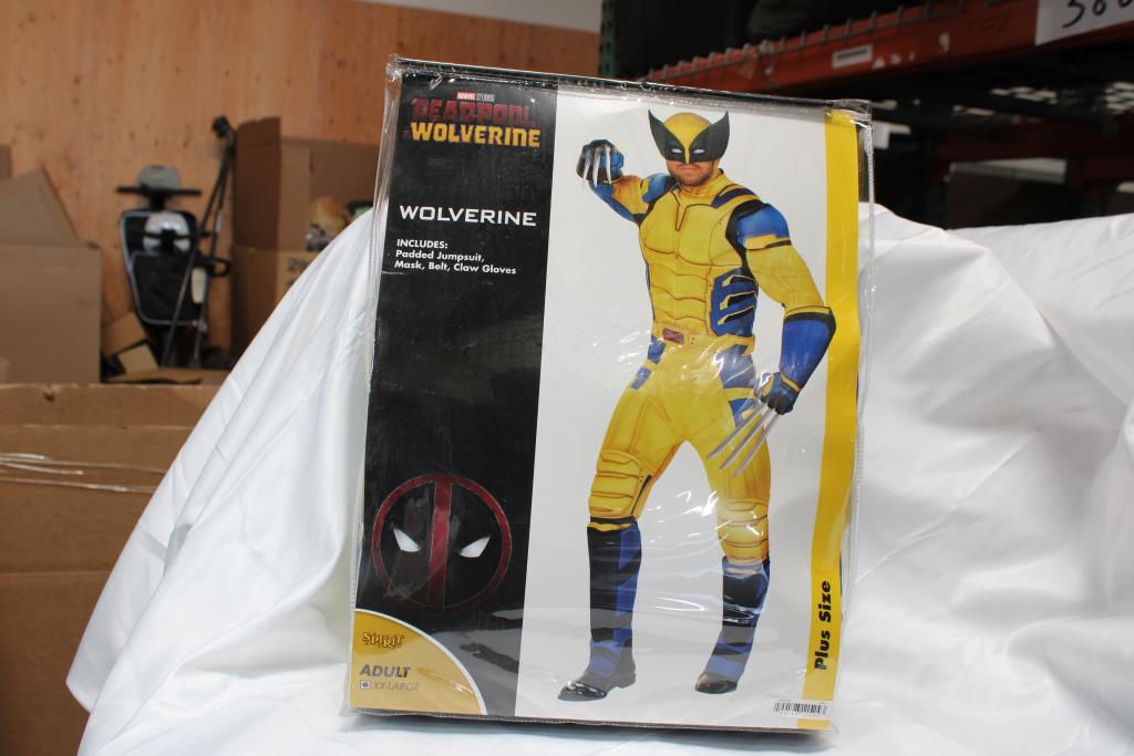 Adult Wolverine Halloween Costume - Size XXL