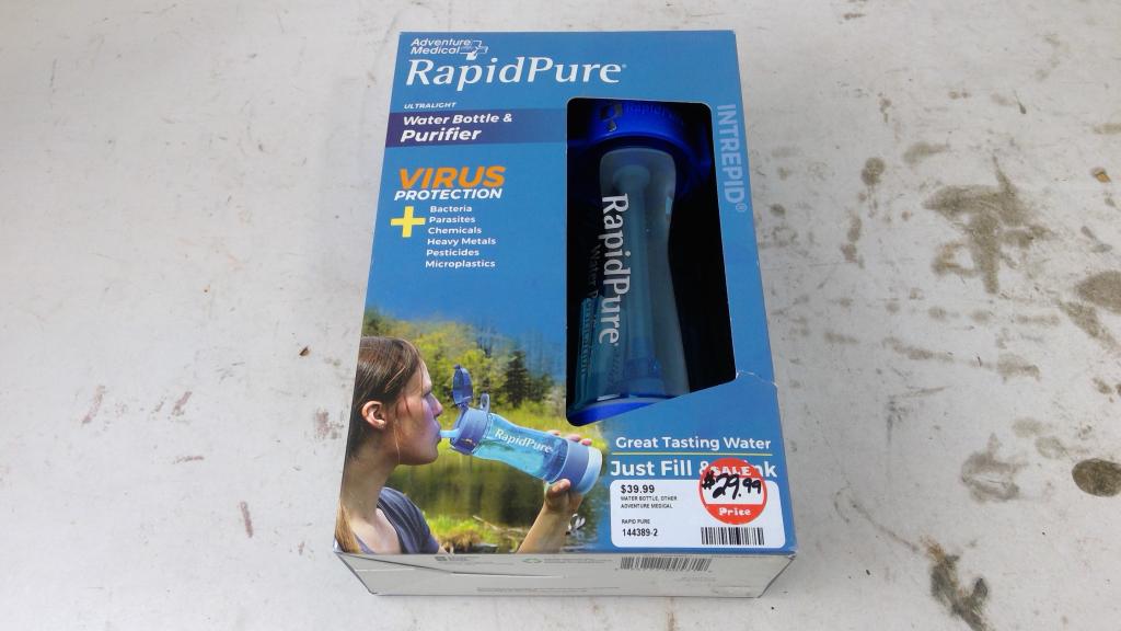 Adventure Medical Rapid Pure Water Bottle & Purifier