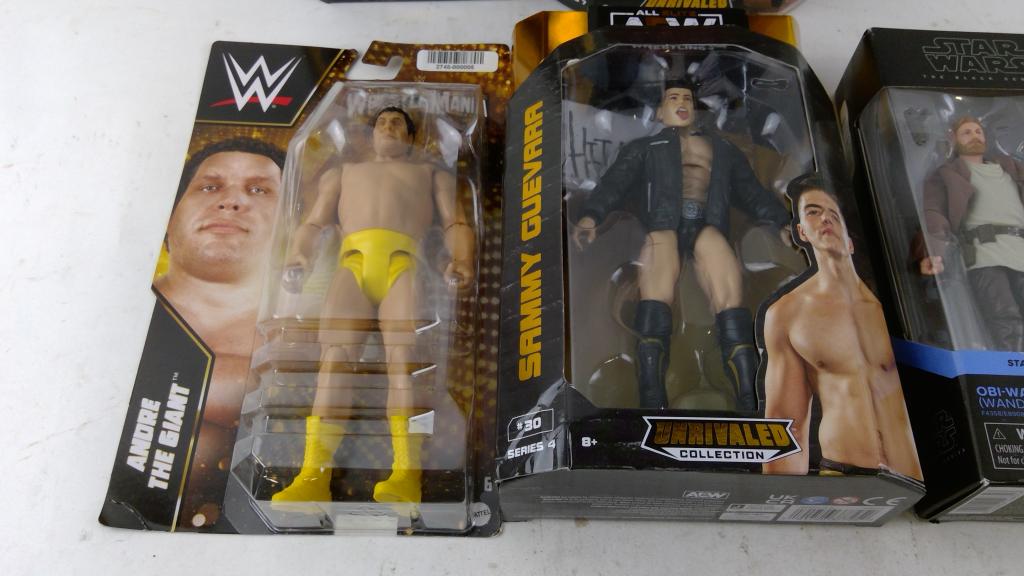 AEW Wrestling Figures And More 5+ Pieces