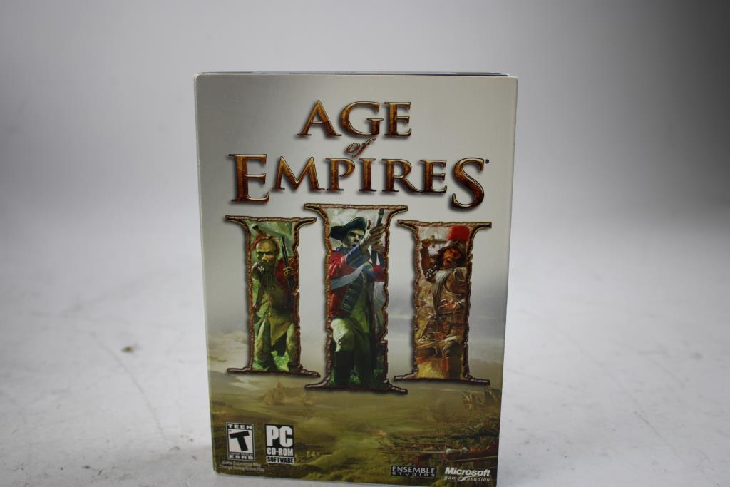 Age Of Empire III Pc Game Microsoft Conquer-E