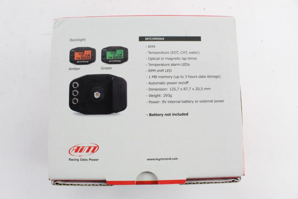Aim Kart Tach, Lap Timer, And Temperature Gauge Property Room