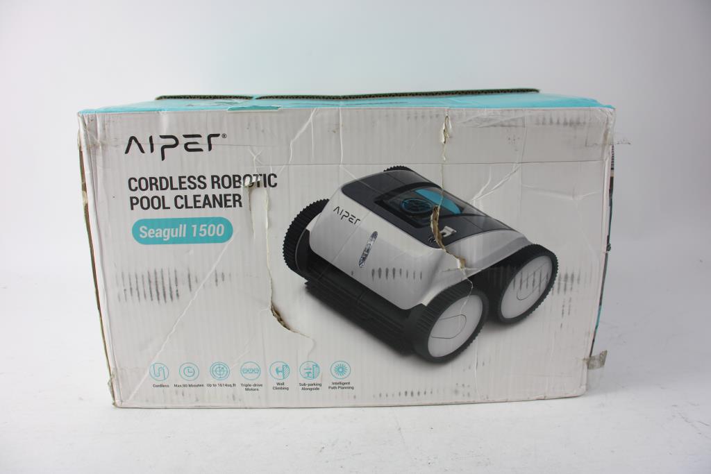 Aiper Cordless Robotic Pool Cleaner, Seagull 1500 | Property Room