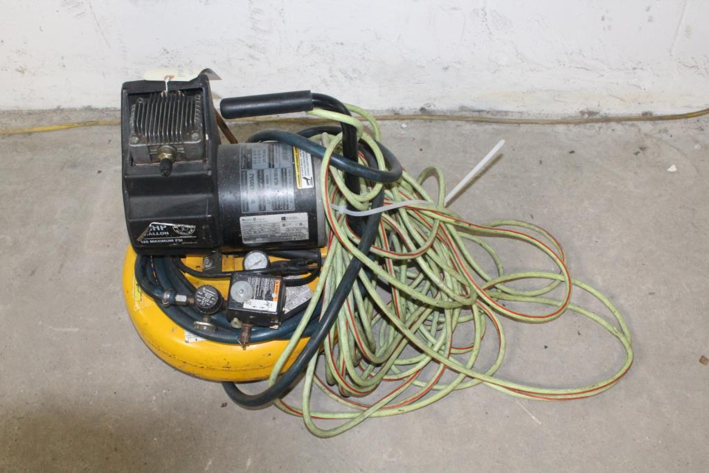 Air Compressor And Extension Cord, 2 Pieces Property Room