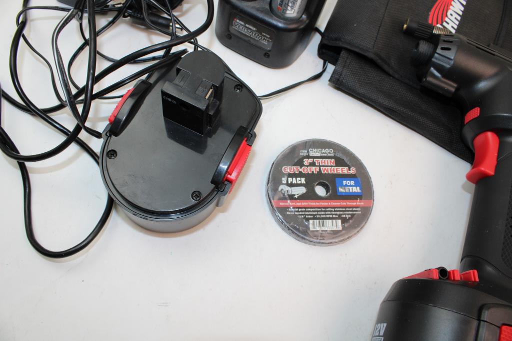 Air Hawk Pro Handheld Air Compressor, Assorted Batteries, & More; 6