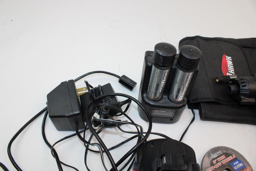 Air Hawk Pro Handheld Air Compressor, Assorted Batteries, & More; 6