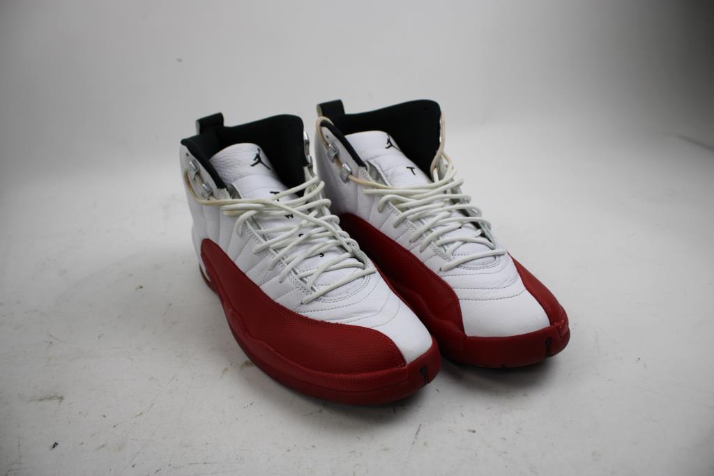 Air Jordan 12 Retro Cherry Men's Size 14 Sneakers