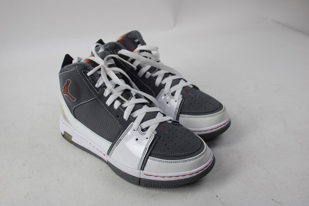 Air Jordan Ol' School 2 Gray/Orange/White Men's 7.5 Sneakers