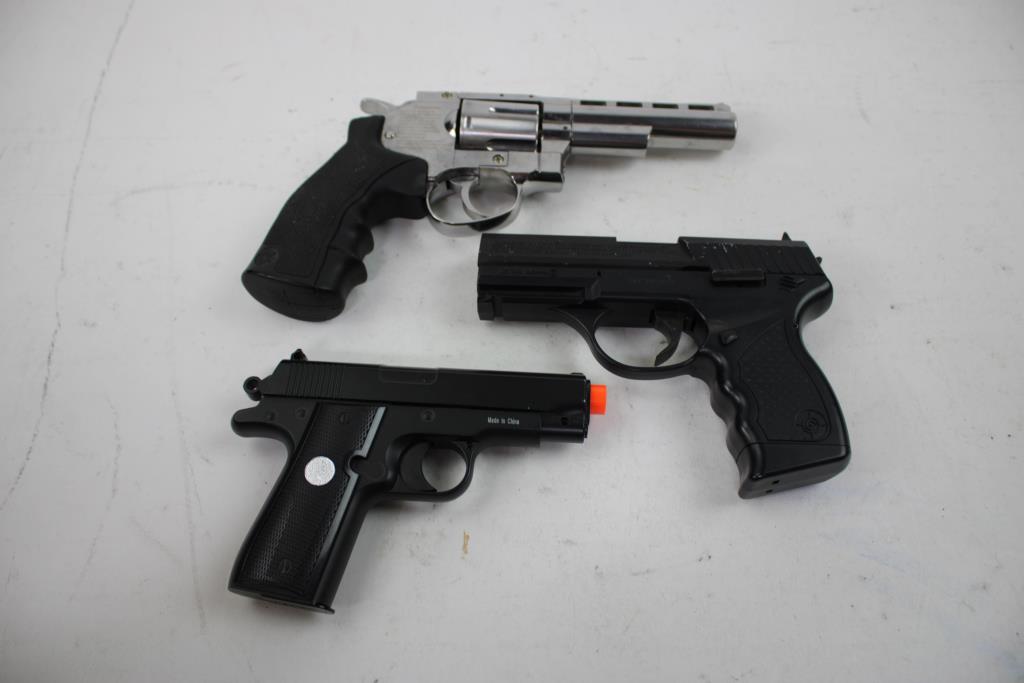 Air Pistols Lot, 3 Pieces
