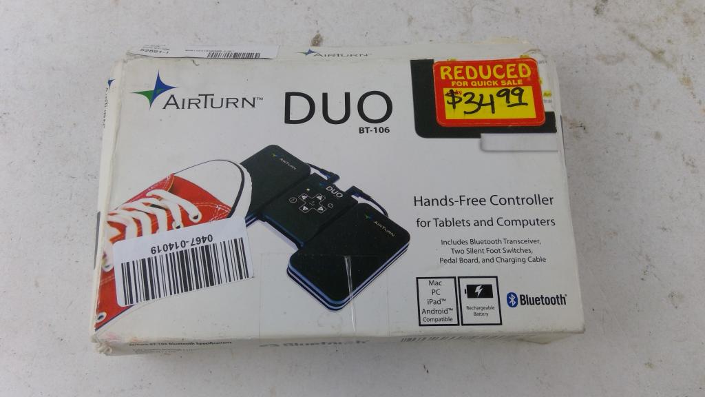 Airturn Duo Hands Free Controller