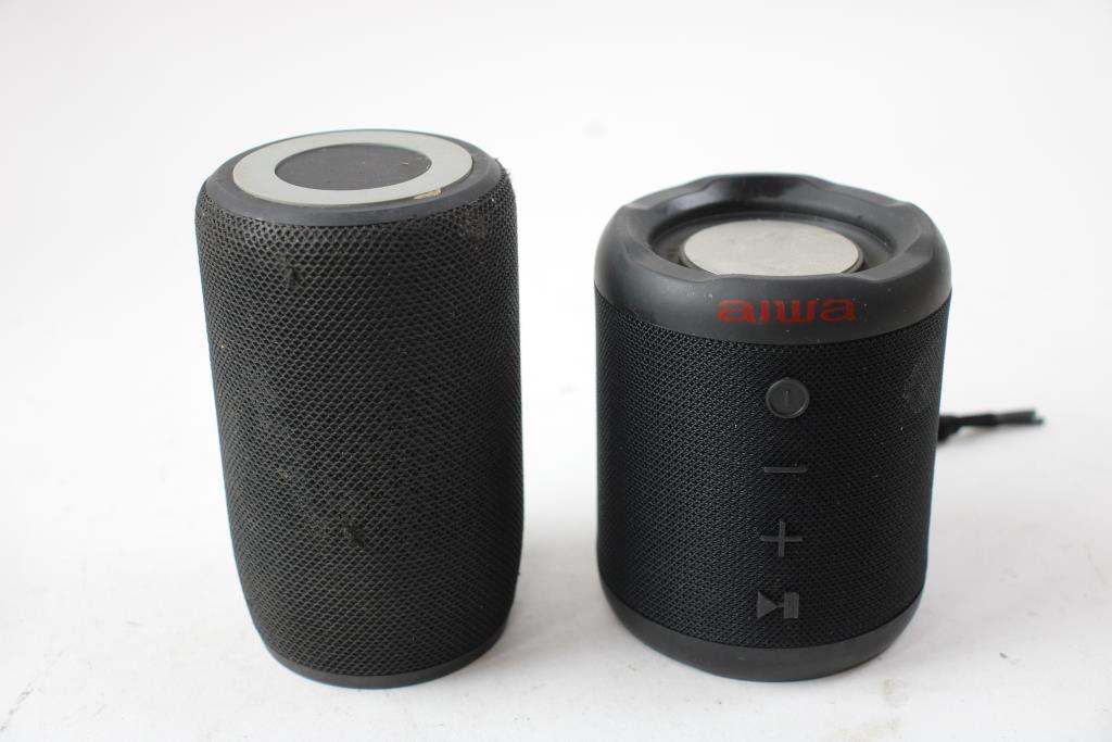 Aiwa, Skullcandy, And MusiBaby Bluetooth Speakers, 3 Pieces