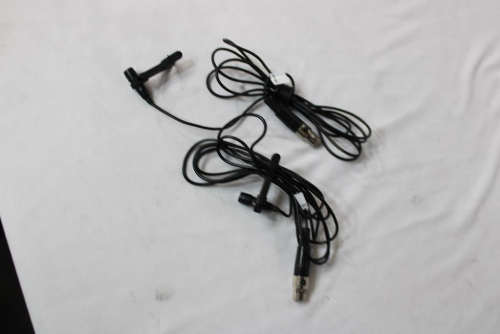 AKG Lavalier Clip-on Microphones 2 Pieces