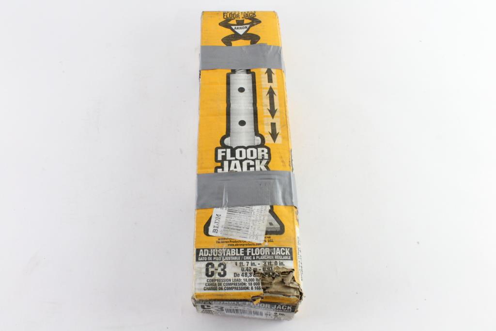 Akron Adjustable Floor Jack Property Room