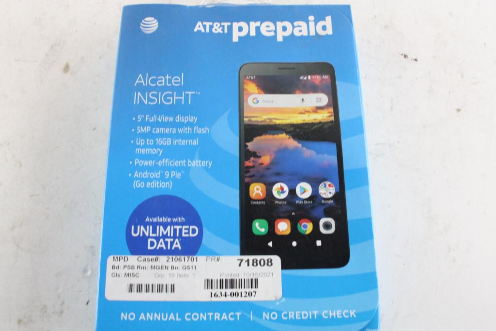 Alcatel Insight, AT&T Prepaid Property Room