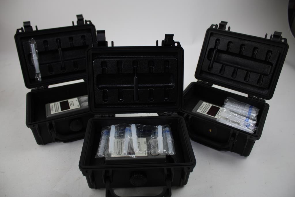 Alco-Sensor III Intoximeter Breathalyzers, 3 Pieces