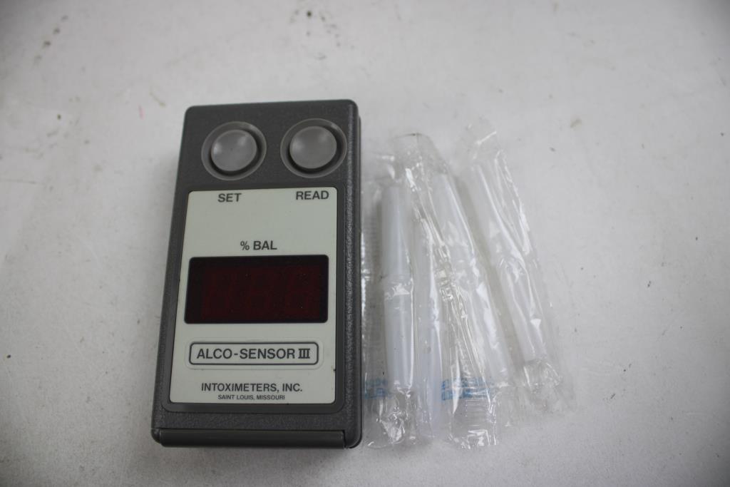 Alco-Sensor III Intoximeters, 3 Pieces | Property Room