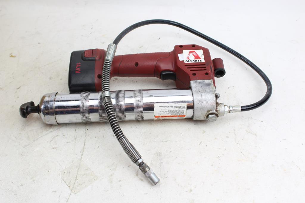 Alemite 5851 Volt Gun 4 Cordless Grease Gun Property Room