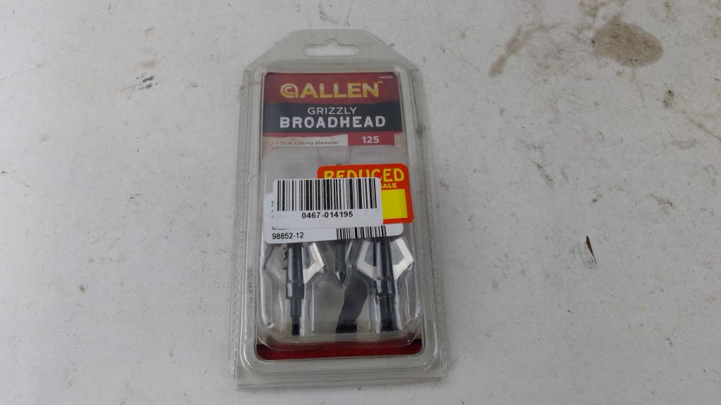 Allen Grizzly Broadheads